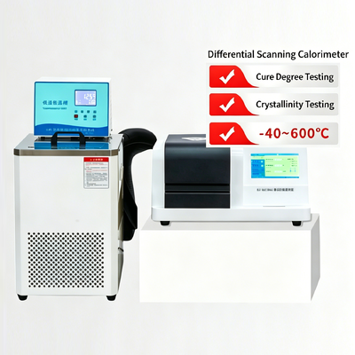 DSC-300C -40 ~ 600C lage temperatuur DSC differentiële scancalorimeter met hoge precisie